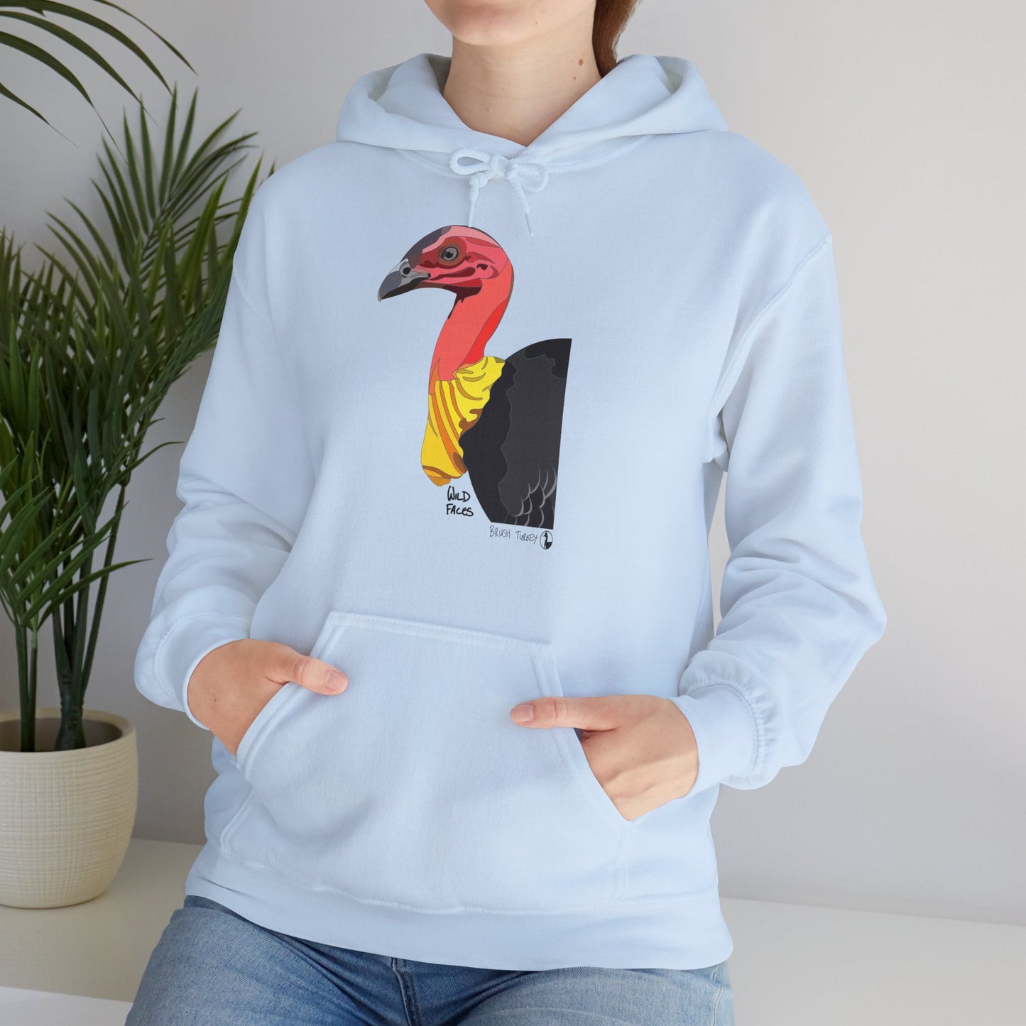 Australian Brush-turkey | Unisex Heavy Blend™ Hooded Sweatshirt