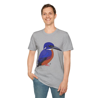 Azure Kingfisher - Unisex Softstyle T-Shirt