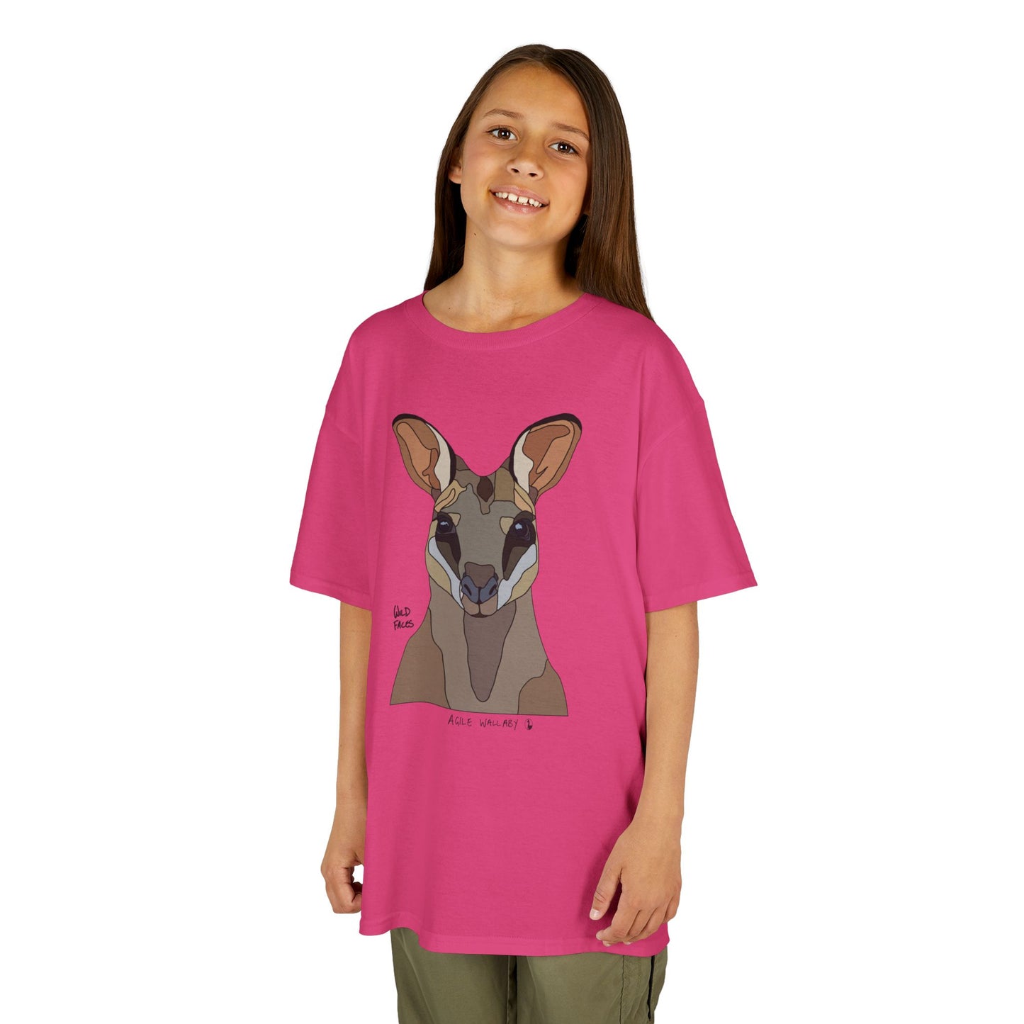 Agile Wallaby | Kids Heavy Cotton™ Tee