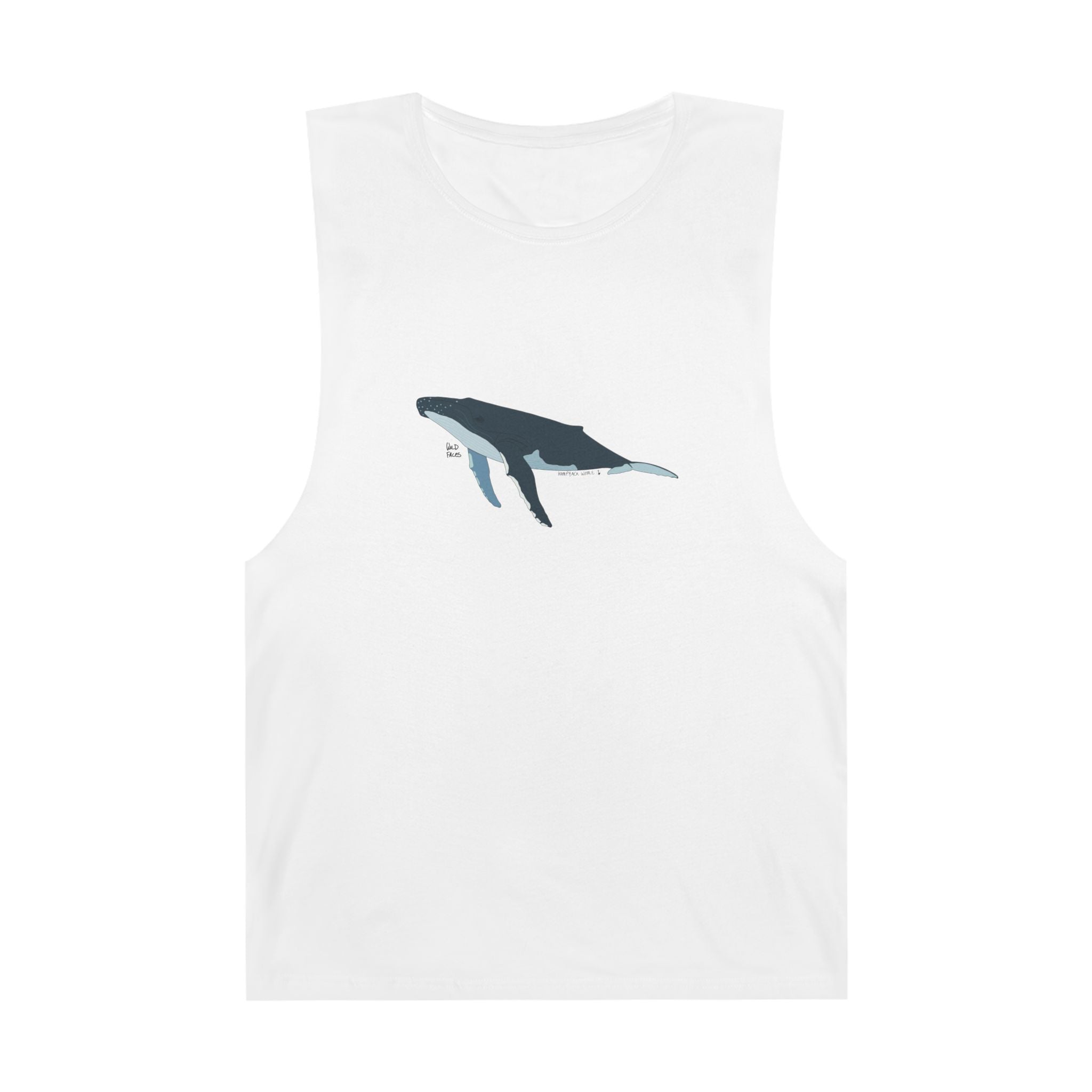 Humpback Whale - Unisex Barnard Tank