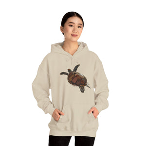 Green Turtle | Unisex Heavy Blend™ Hooded Sweatshirt Printify