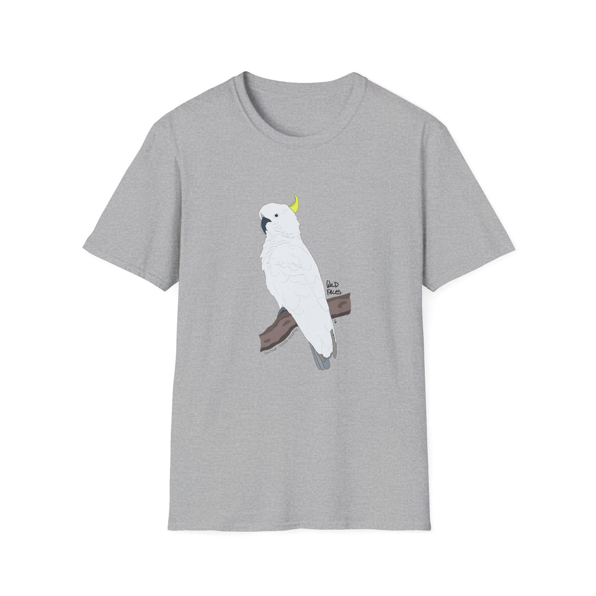 Sulphur-crested Cockatoo - Unisex Softstyle T-Shirt