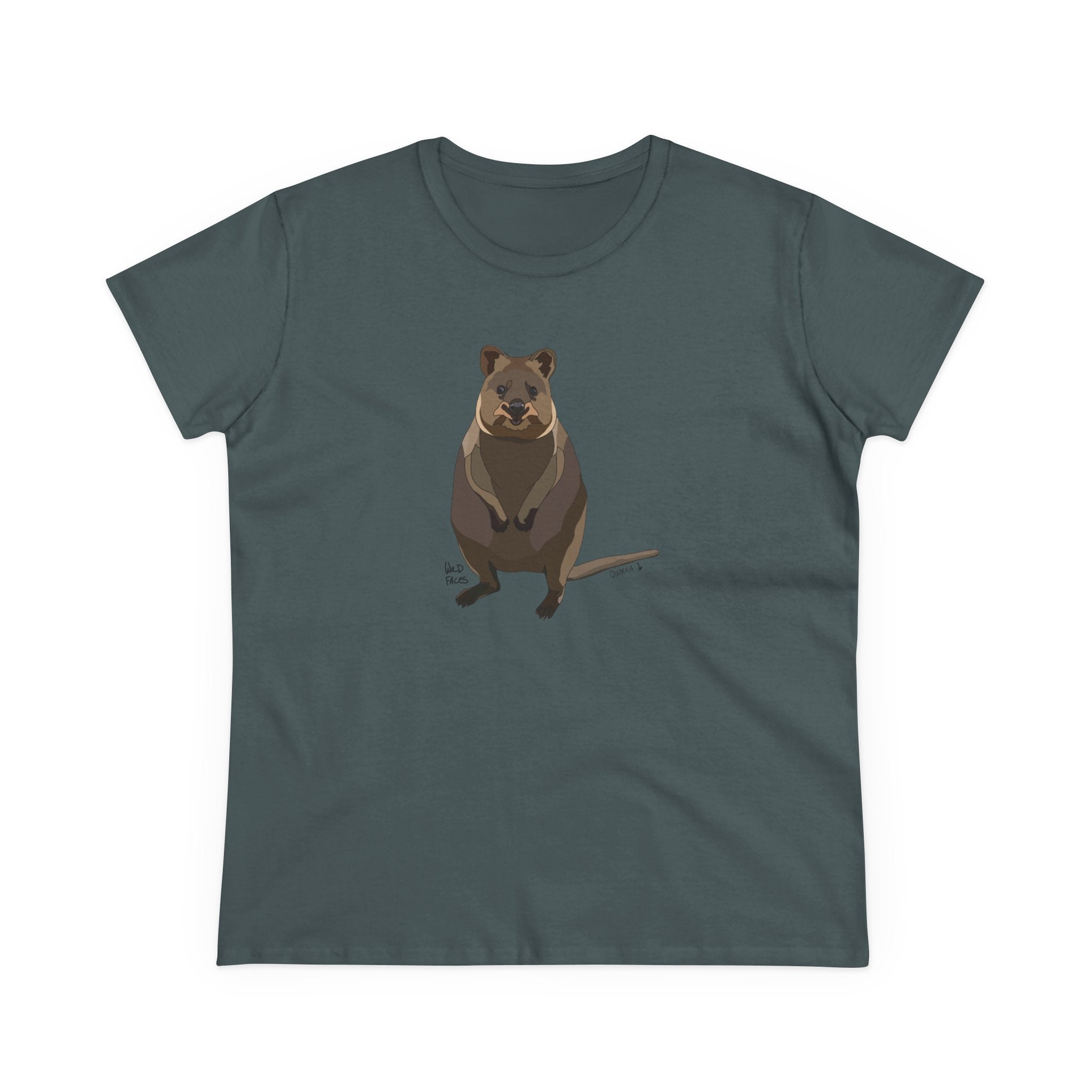 Quokka - Women's Midweight Cotton Tee
