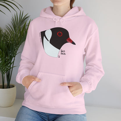 Hooded Plover (head) | Unisex Heavy Blend™ Hooded Sweatshirt