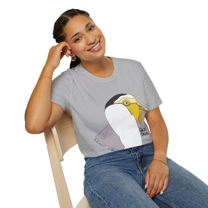 Masked Lapwing - Unisex Softstyle T-Shirt