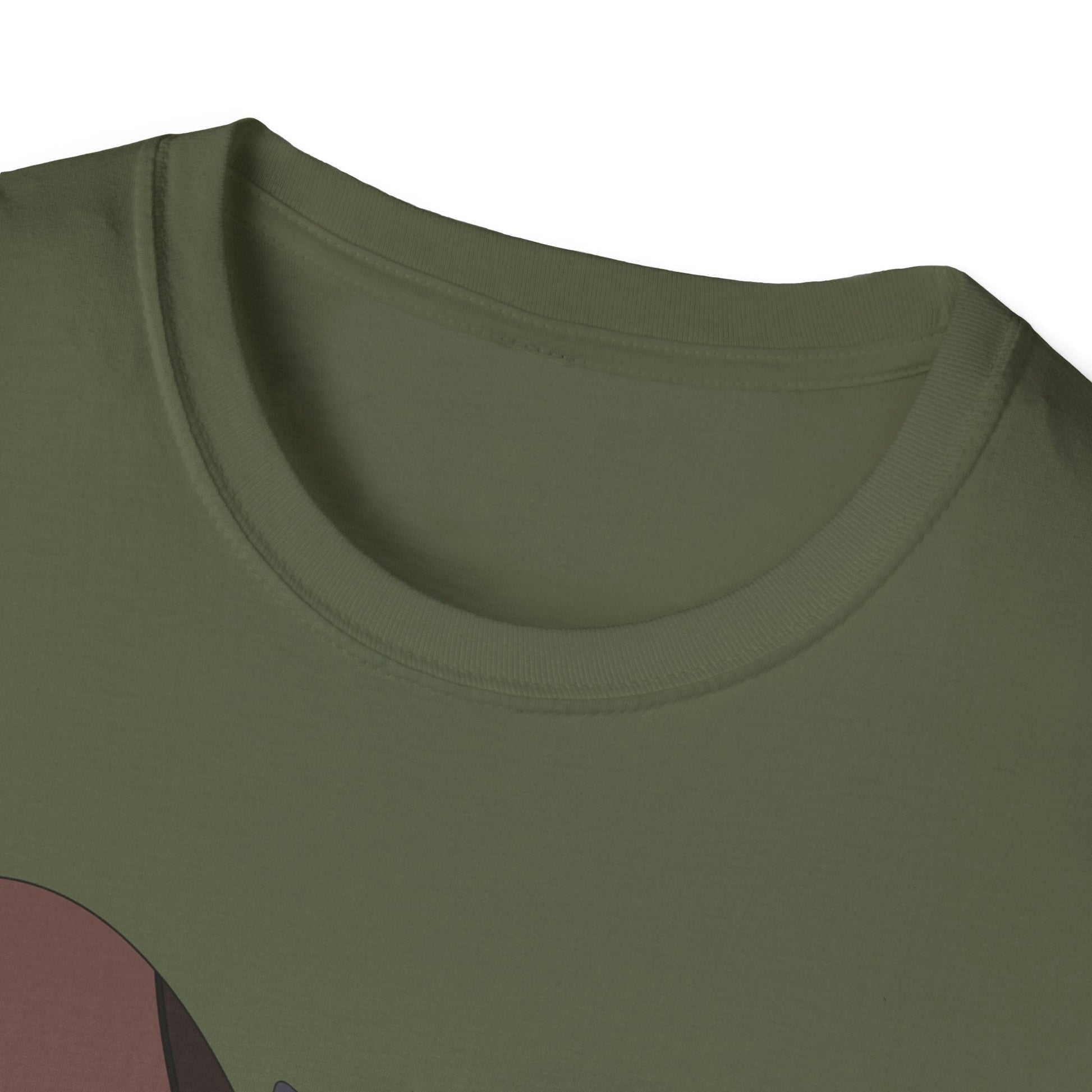 Spectacled Flying Fox (in flight) - Unisex Softstyle T-Shirt Printify