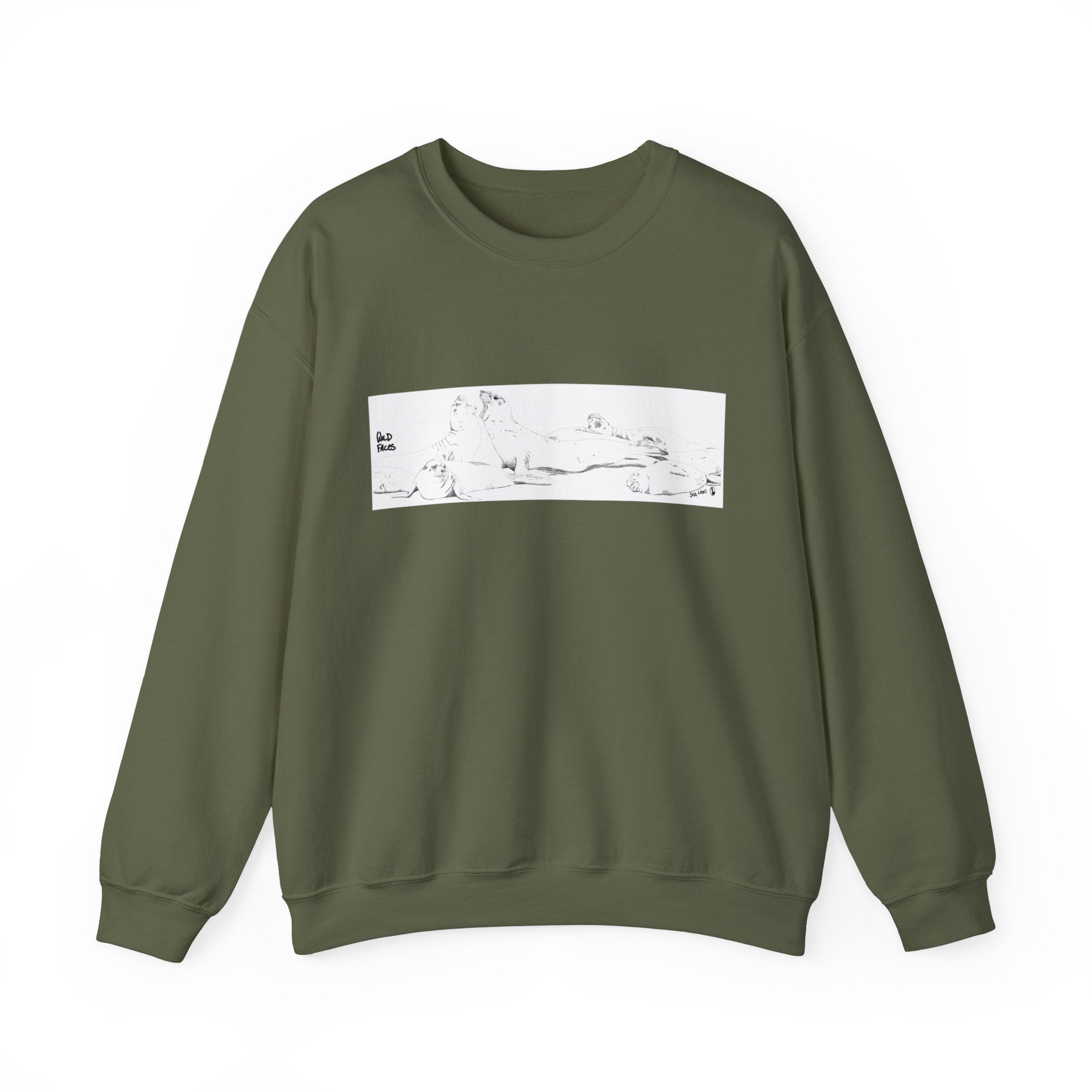 Sealion Sweatshirt | Unisex Heavy Blend™ Crewneck Printify
