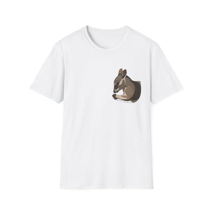 Mareeba Rock-wallaby - Small design - Unisex Softstyle T-Shirt