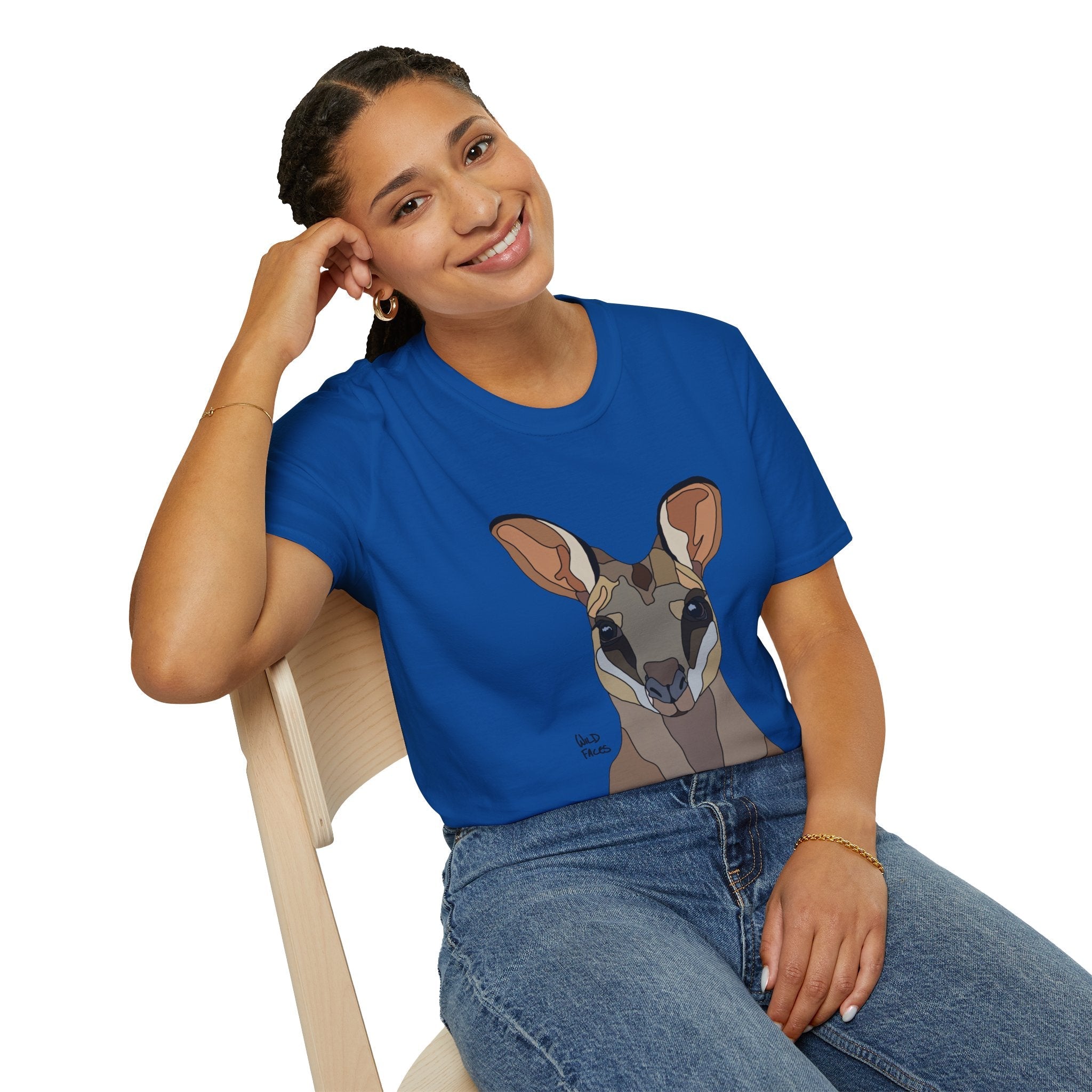 Agile Wallaby - Unisex Softstyle T-Shirt Printify