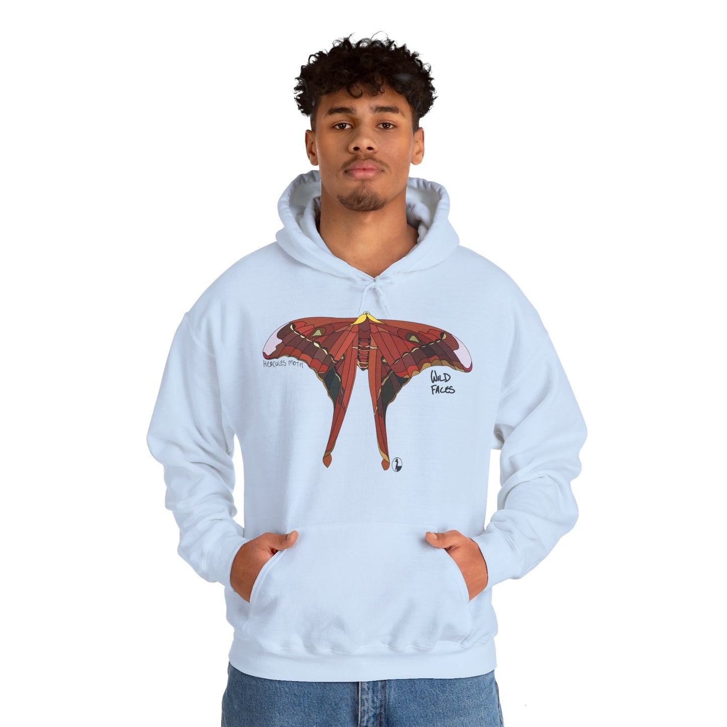 Hercules Moth | Unisex Heavy Blend™ Hooded Sweatshirt