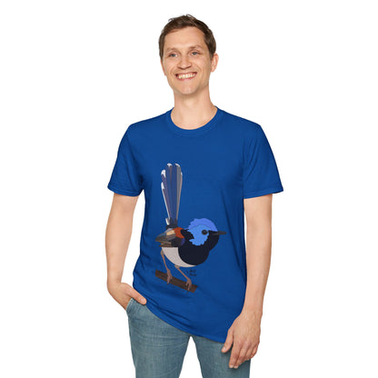 Lovely Fairy-wren - Unisex Softstyle T-Shirt