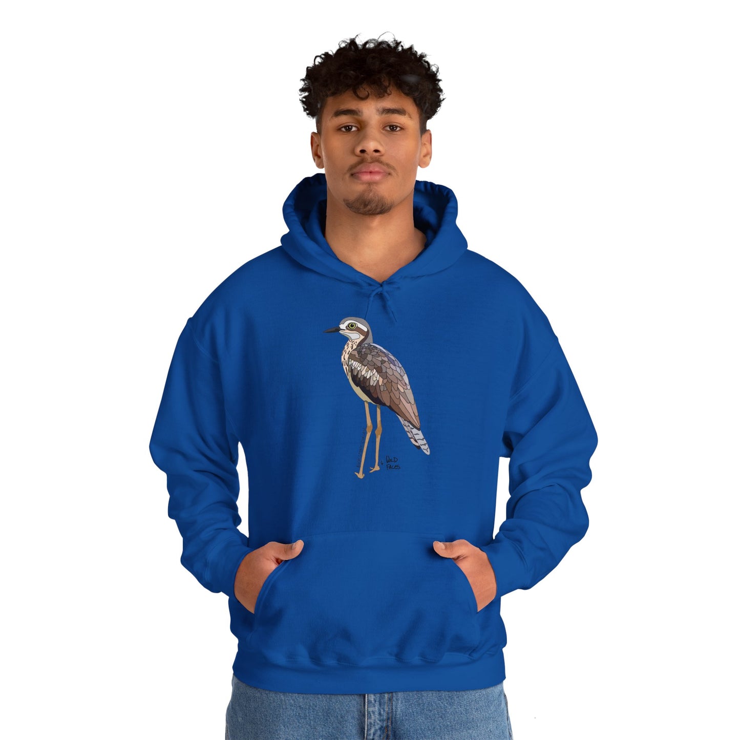 Bush-stone Curlew | Unisex Heavy Blend™ Hooded Sweatshirt