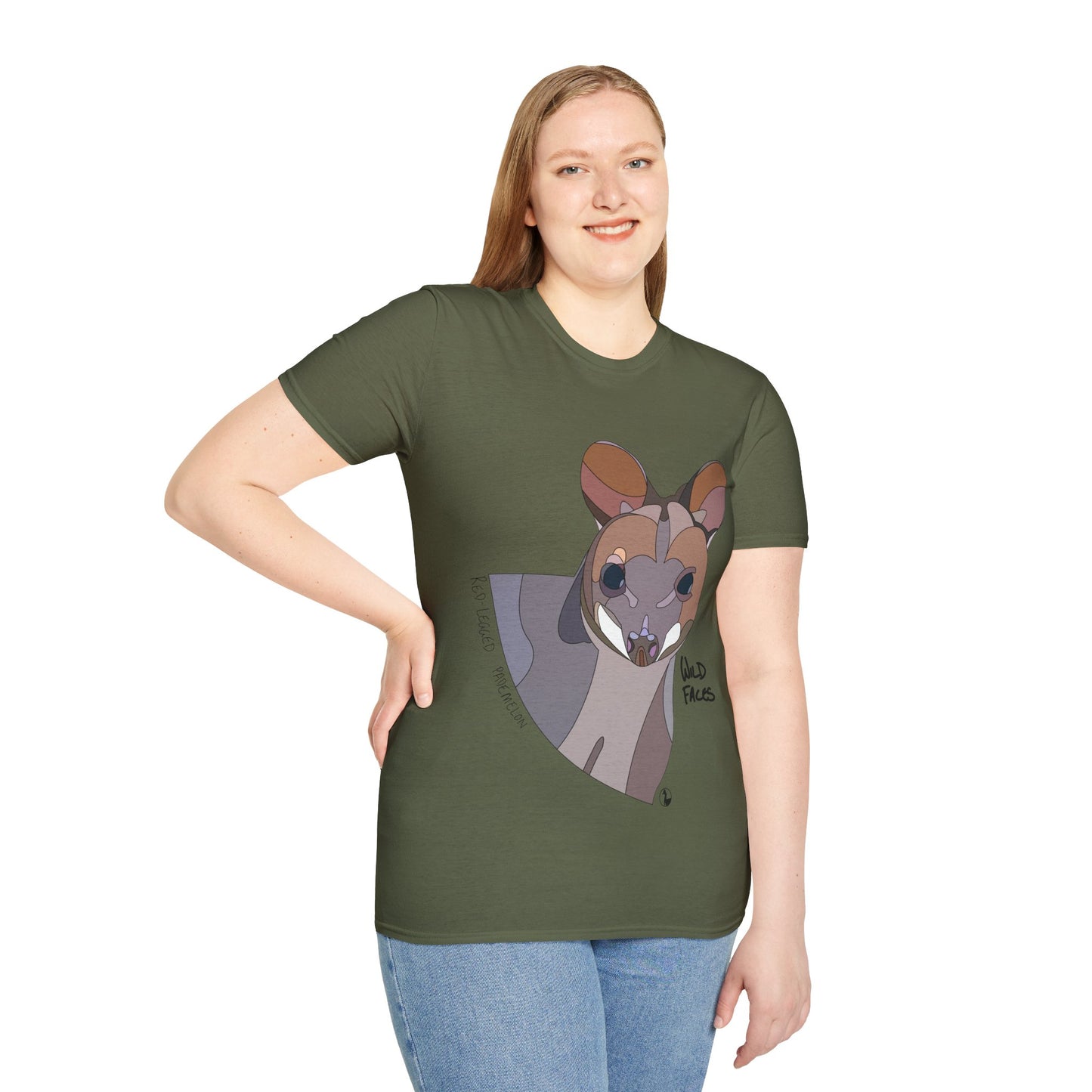 Red-legged Pademelon - Unisex Softstyle T-Shirt