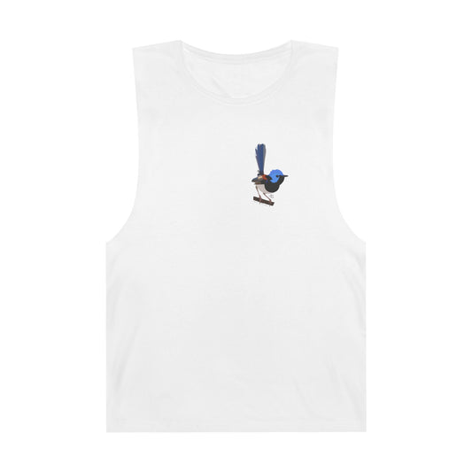 Lovely Fairy-wren - Unisex Barnard Tank Printify