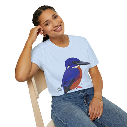 Azure Kingfisher - Unisex Softstyle T-Shirt