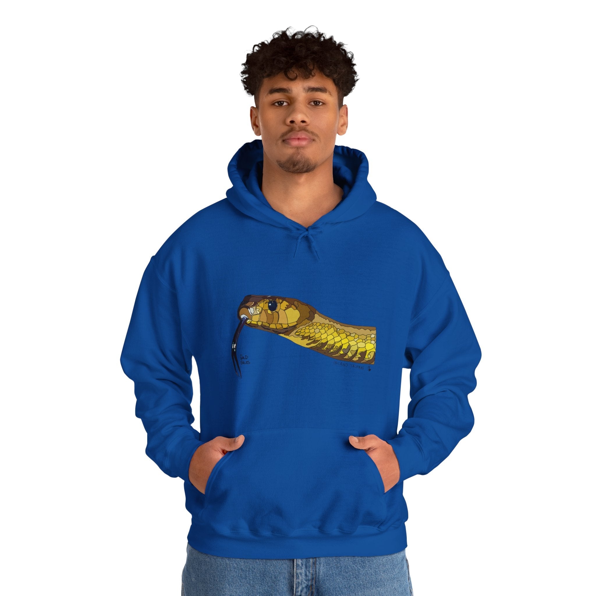 Inland Taipan | Unisex Heavy Blend™ Hooded Sweatshirt Printify