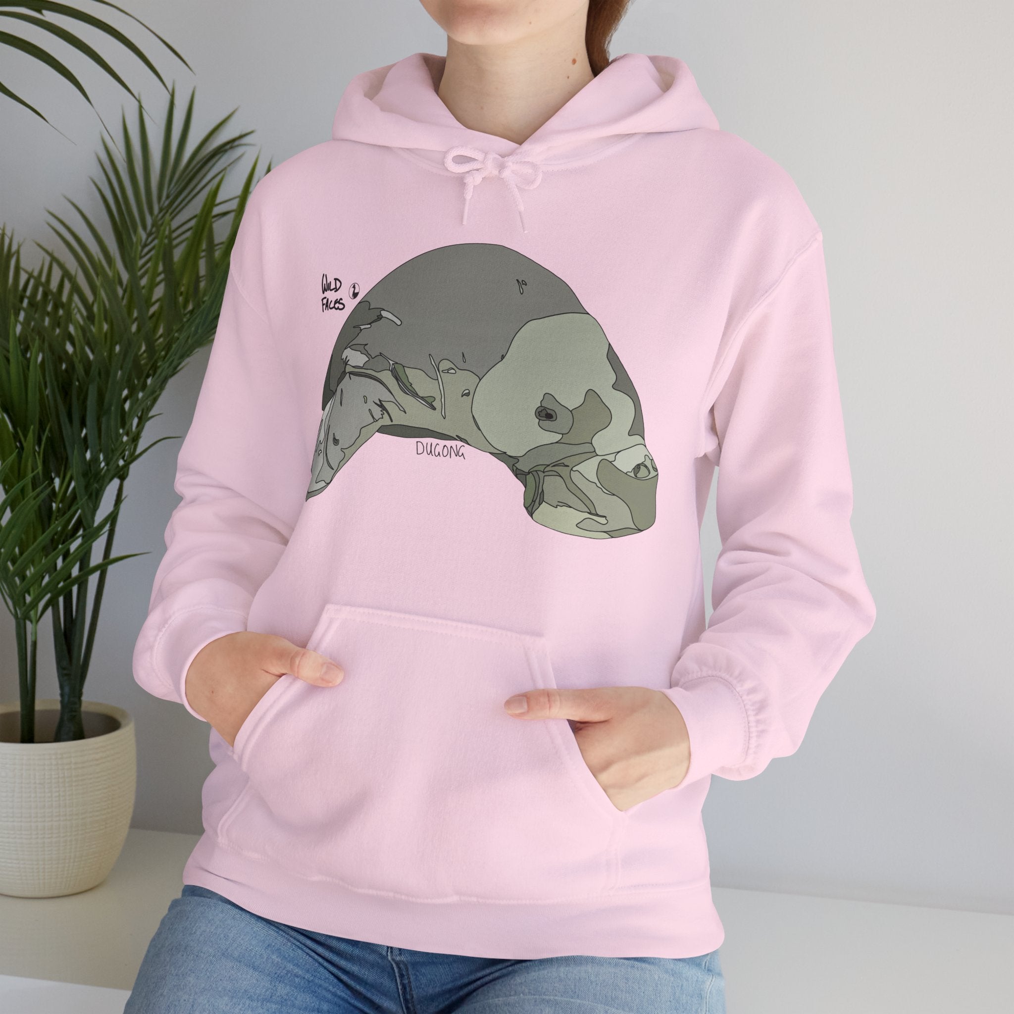 Dugong | Unisex Heavy Blend™ Hooded Sweatshirt Printify