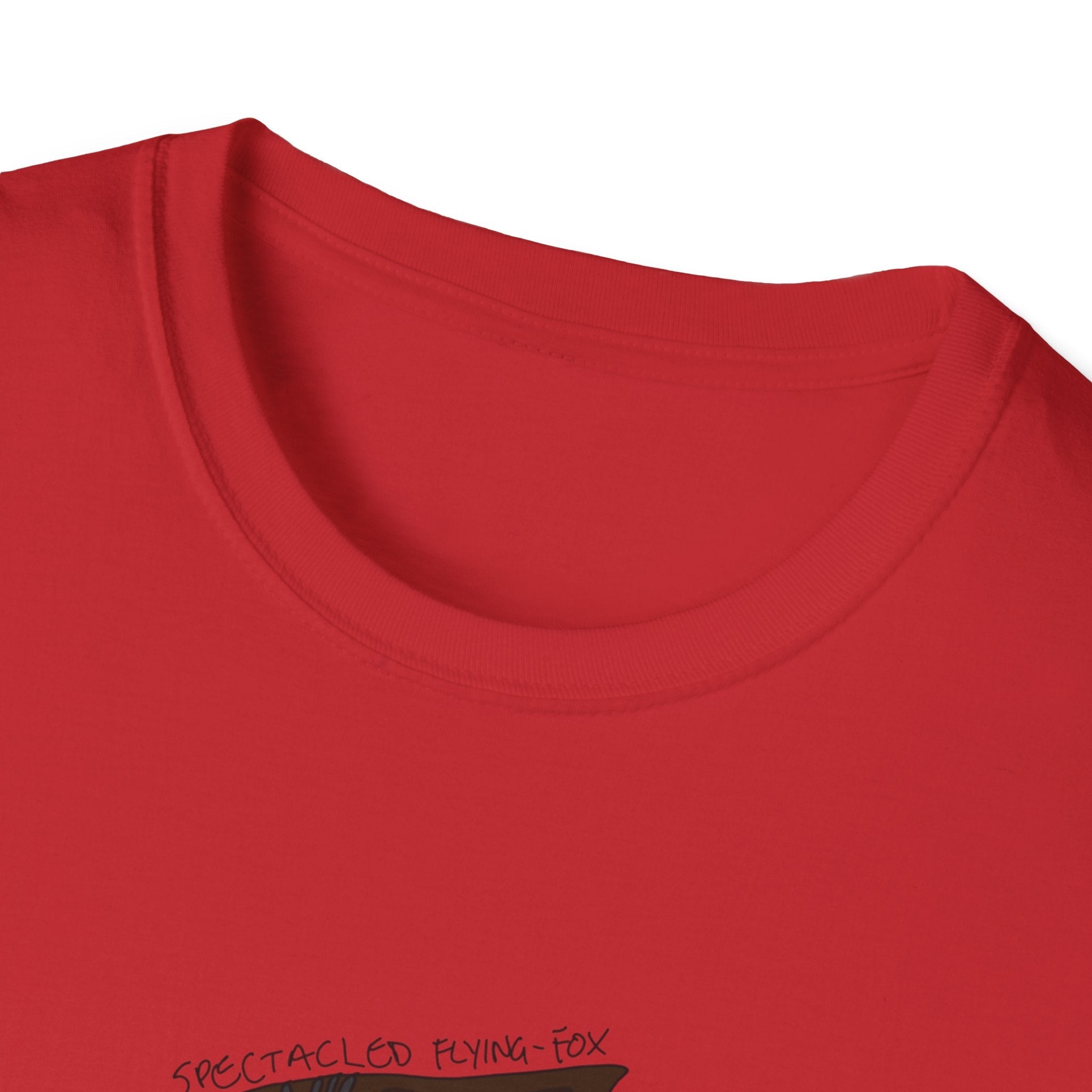 Spectacled Flying Fox - Unisex Softstyle T-Shirt Printify