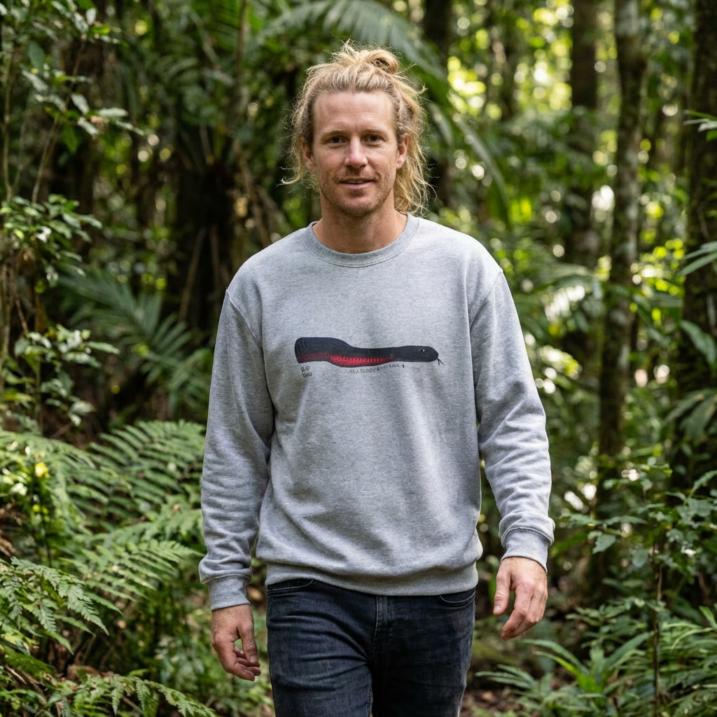 Red-bellied Black Snake | Unisex Heavy Blend™ Crewneck