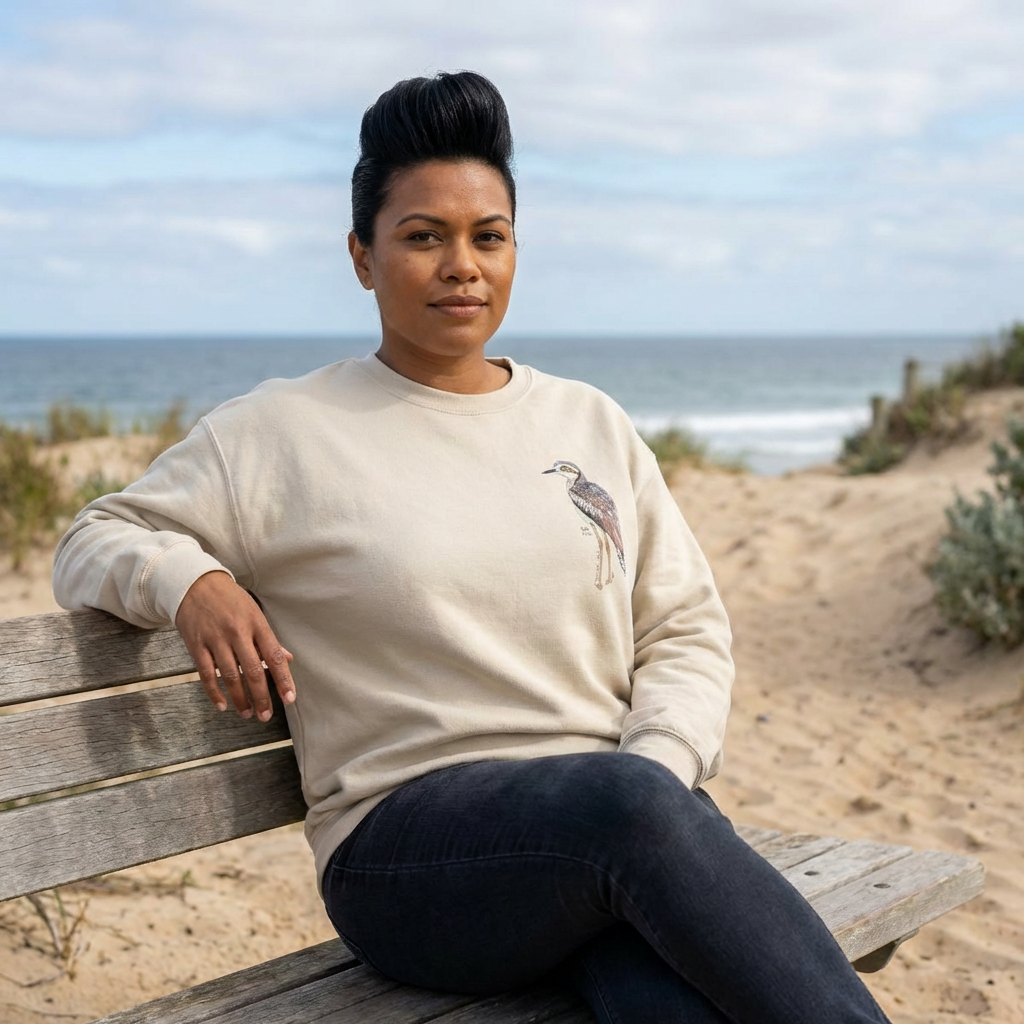 Bush Stone-curlew Sweatshirt | Unisex Heavy Blend™ Crewneck