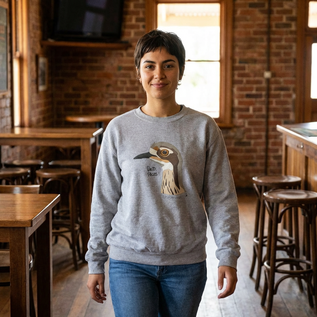 Bush Stone-curlew Sweatshirt | Unisex Heavy Blend™ Crewneck