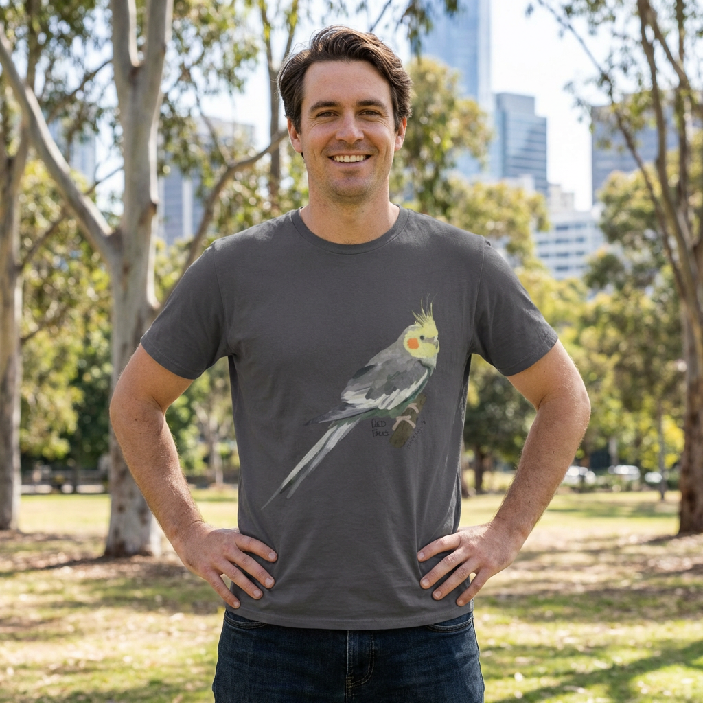 Cockatiel - Unisex Softstyle T-Shirt