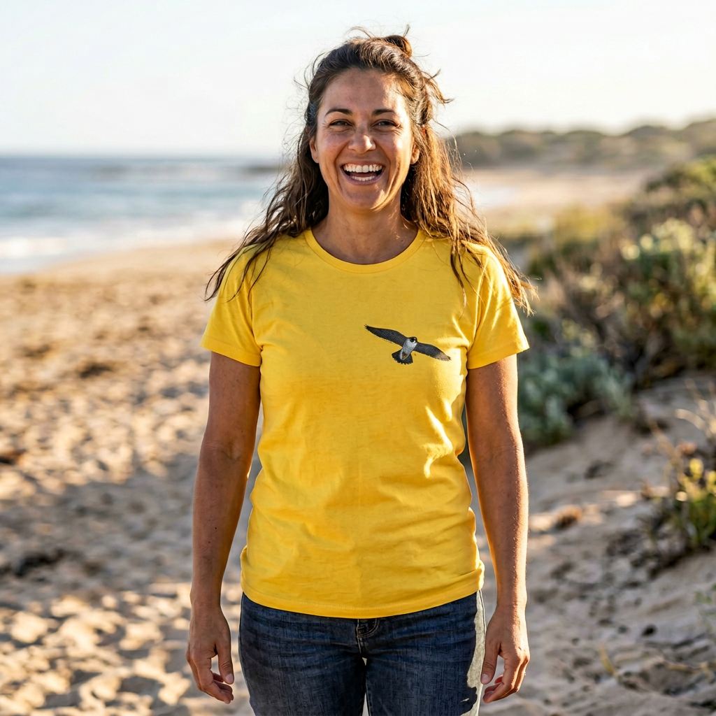 Peregrine Falcon - Women's Midweight Cotton Tee