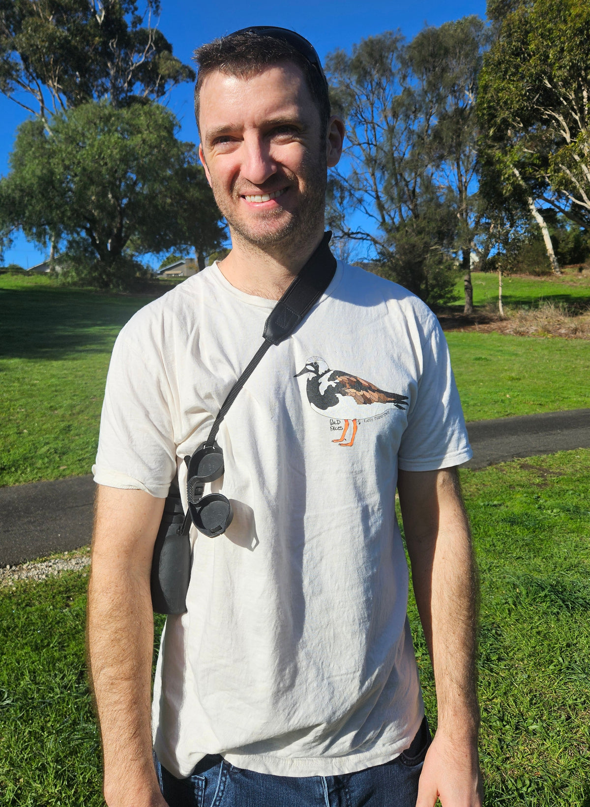 Ruddy Turnstone - small design - Unisex Softstyle T-Shirt