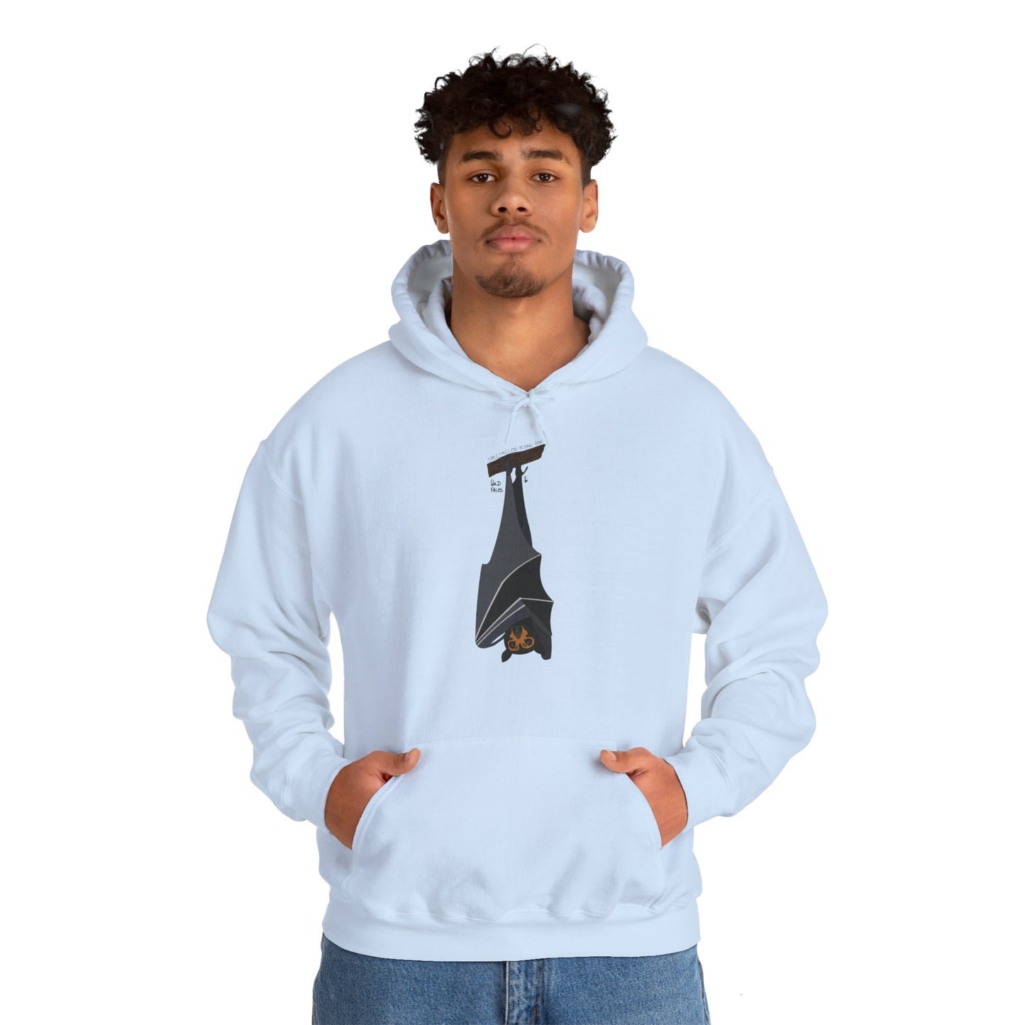 Spectacled Flying Fox | Unisex Heavy Blend™ Hooded Sweatshirt