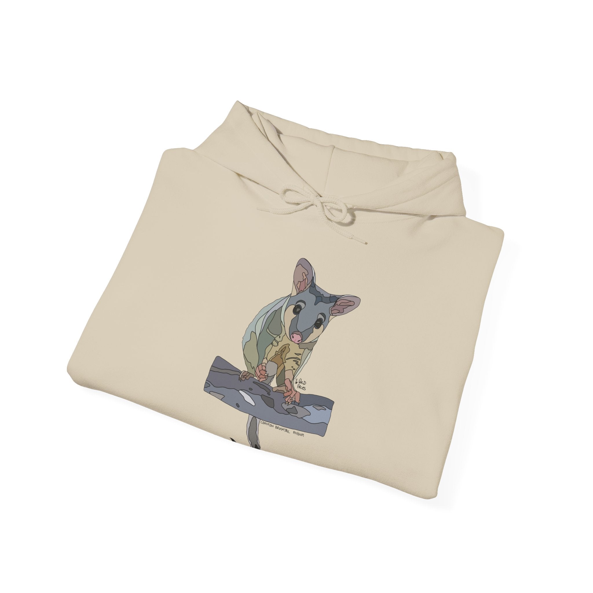 Common Brushtail Possum | Unisex Heavy Blend™ Hooded Sweatshirt Printify
