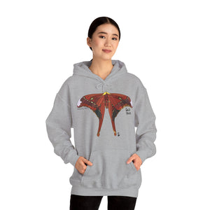 Hercules Moth | Unisex Heavy Blend™ Hooded Sweatshirt Printify