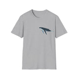 Humpback Whale - Small design - Unisex Softstyle T-Shirt
