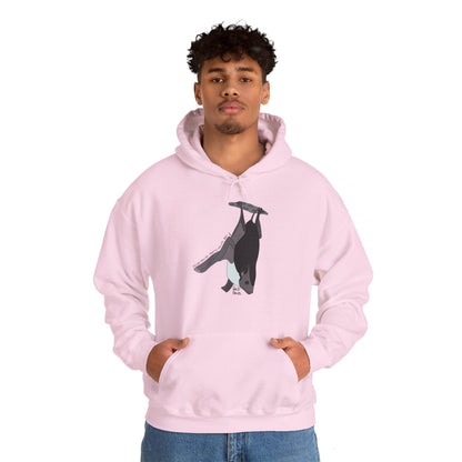 Yellow-bellied Sheath-tailed Bat | Unisex Heavy Blend™ Hooded Sweatshirt