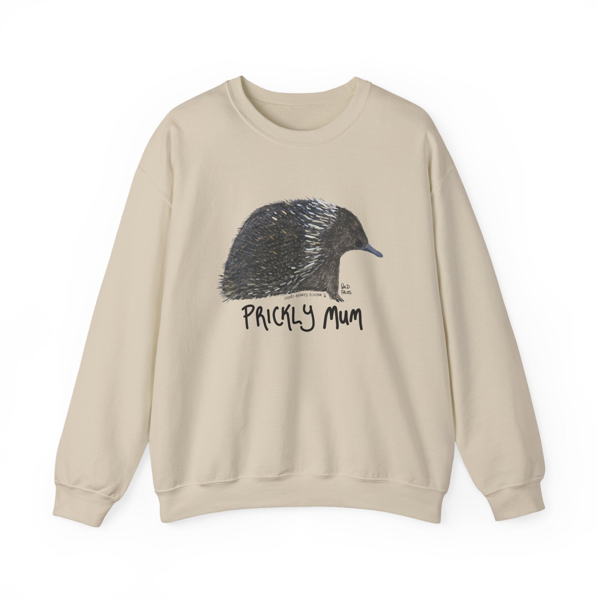Prickly mum - Short-beaked Echidna Sweatshirt | Unisex Heavy Blend™ Crewneck