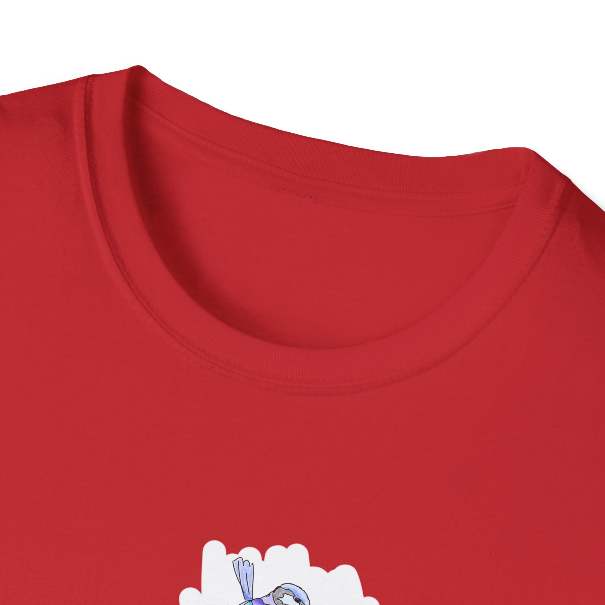 A trio of  Fairy-wrens (spendid, superb and lovely) - Small design - Unisex Softstyle T-Shirt Printify