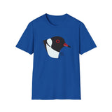 Hooded Plover Head- Unisex Softstyle T-Shirt Printify
