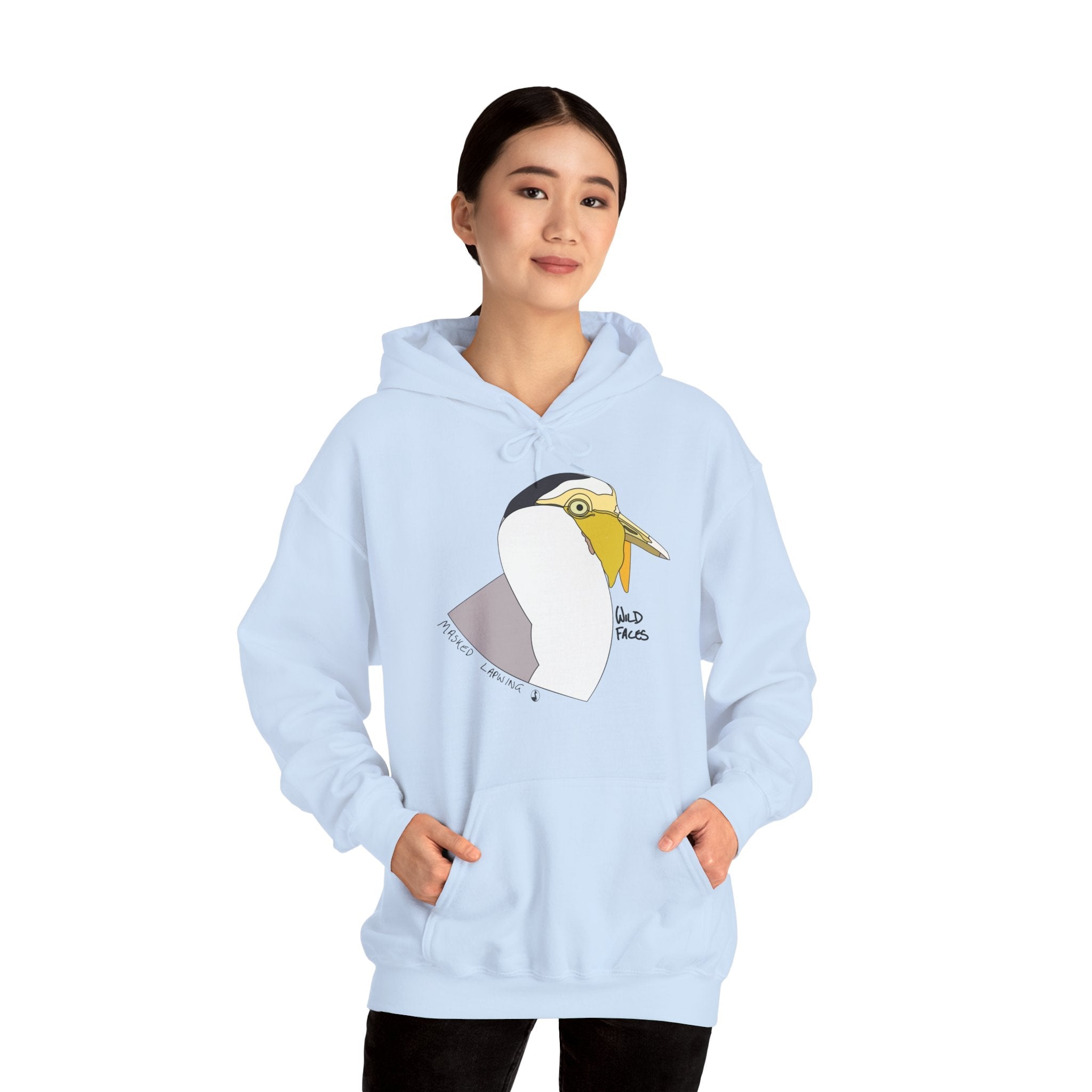 Masked Lapwing | Unisex Heavy Blend™ Hooded Sweatshirt Printify