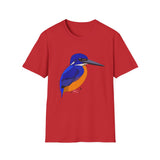 Azure Kingfisher - Unisex Softstyle T-Shirt