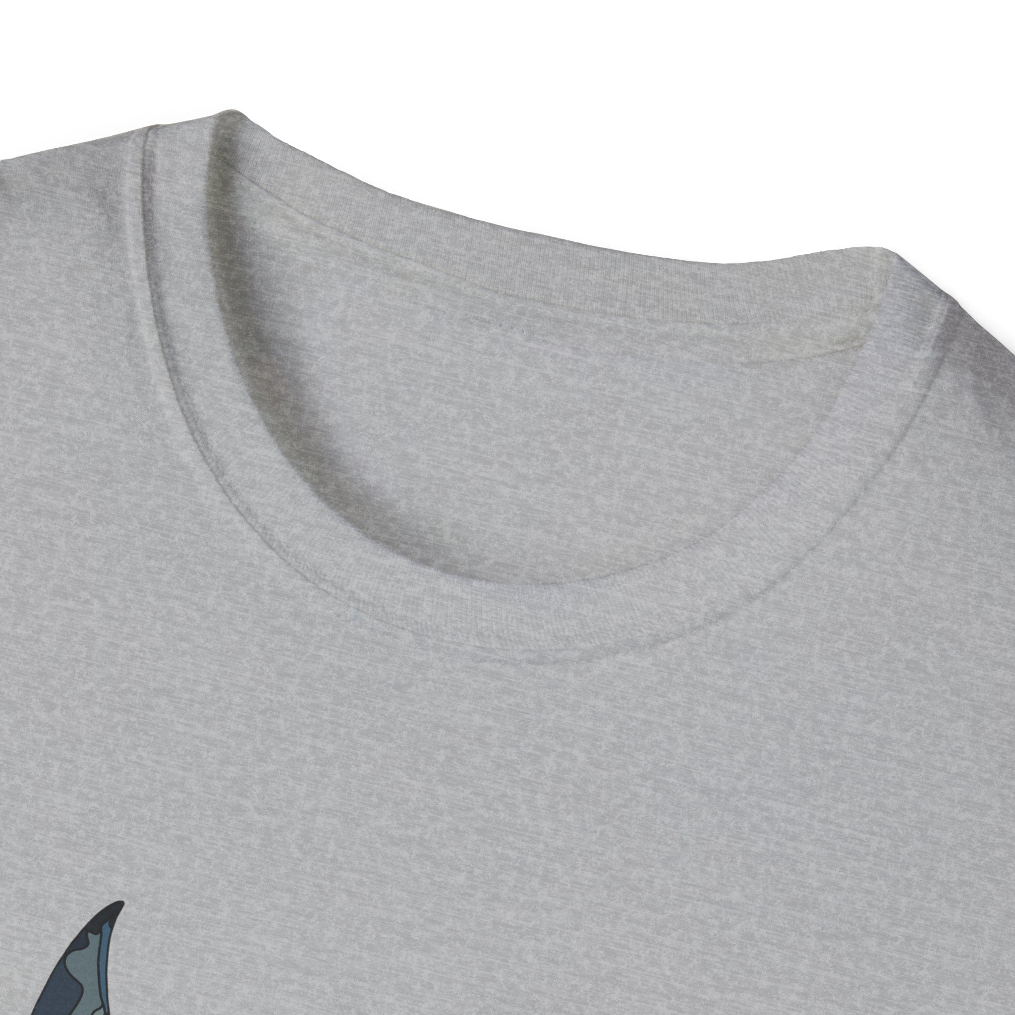 Reef Manta Ray- large design - Unisex Softstyle T-Shirt Printify