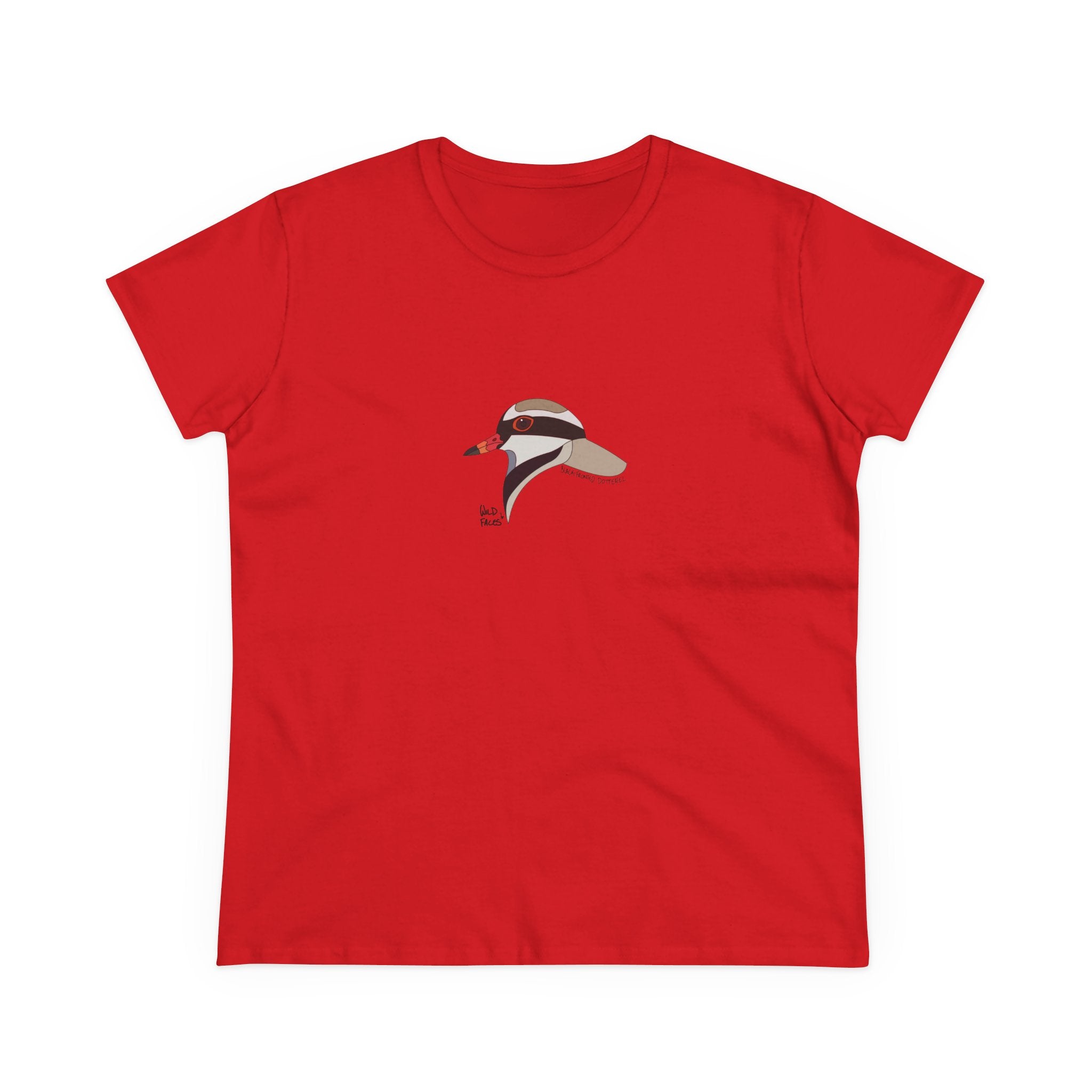 Black-fronted Dotterel - Women's Midweight Cotton Tee