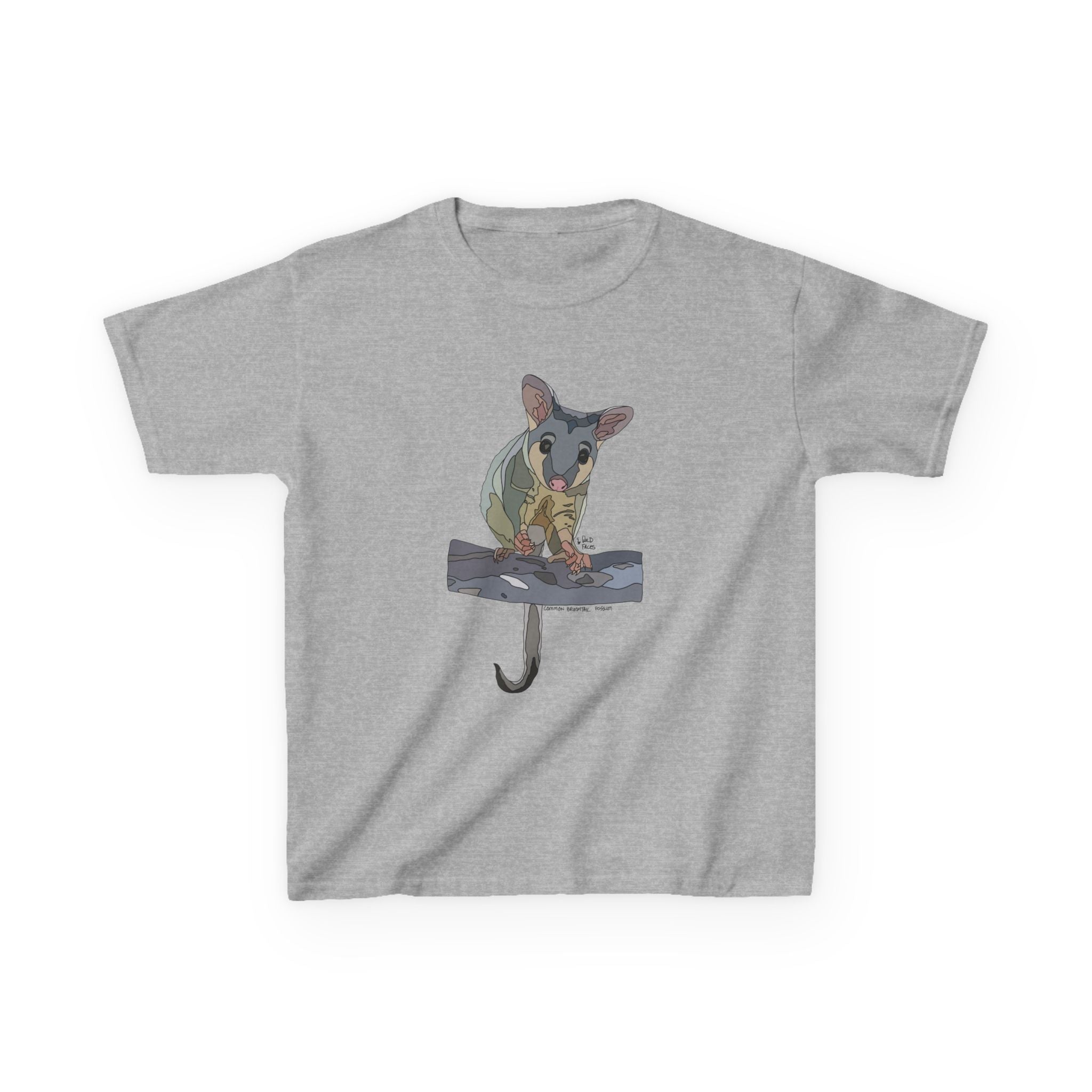 Common Brushtail Possum | Kids Heavy Cotton™ Tee Printify