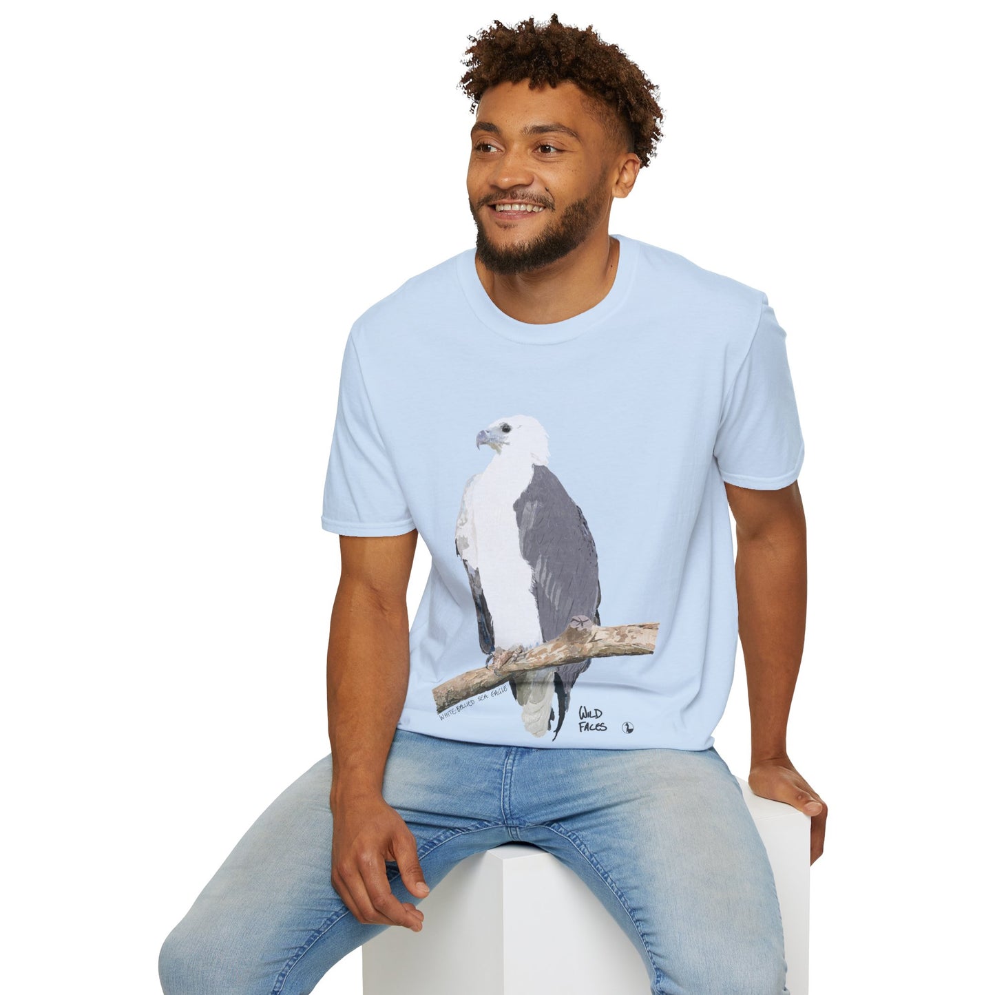 White-bellied Sea Eagle - Unisex Softstyle T-Shirt