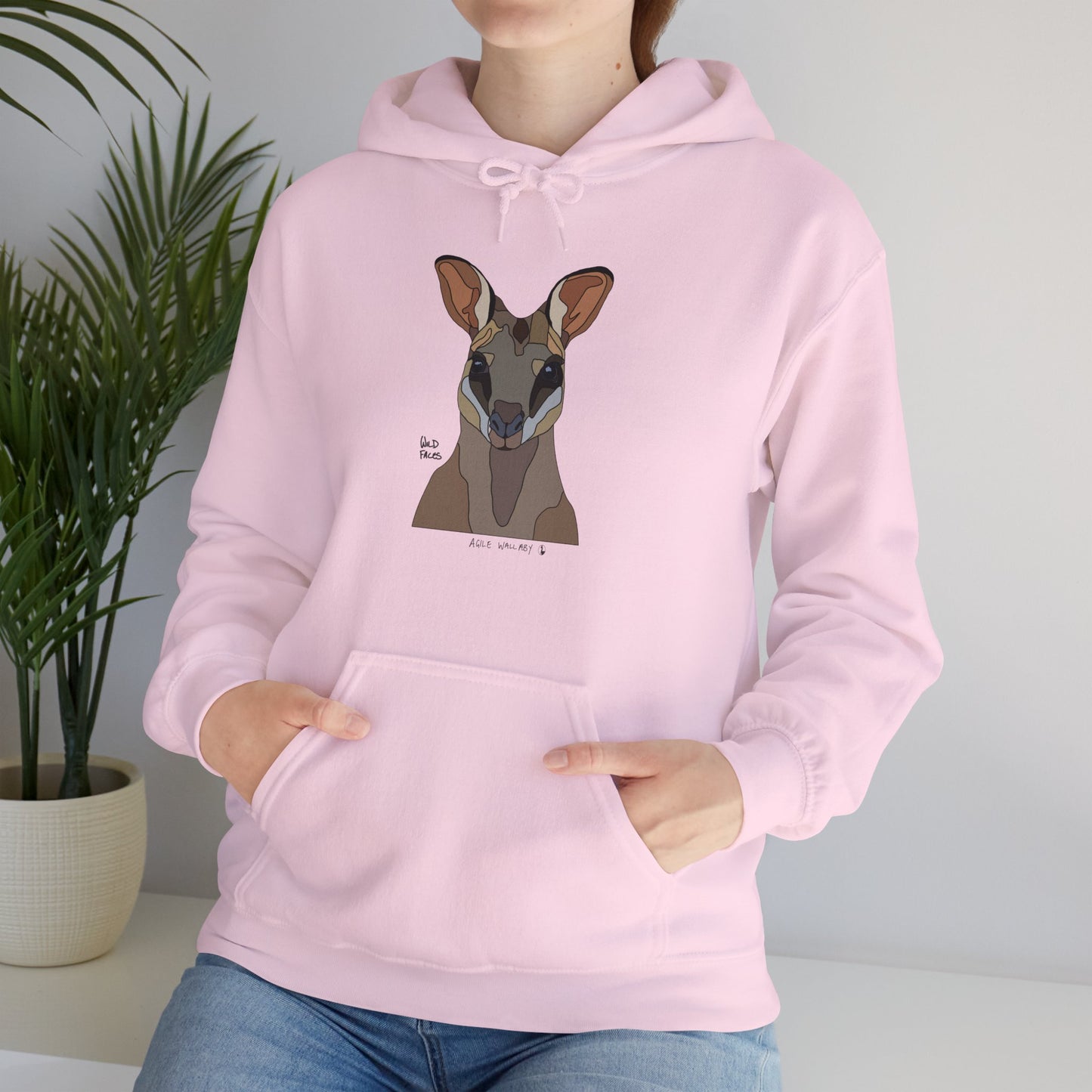 Agile Wallaby | Unisex Heavy Blend™ Hooded Sweatshirt