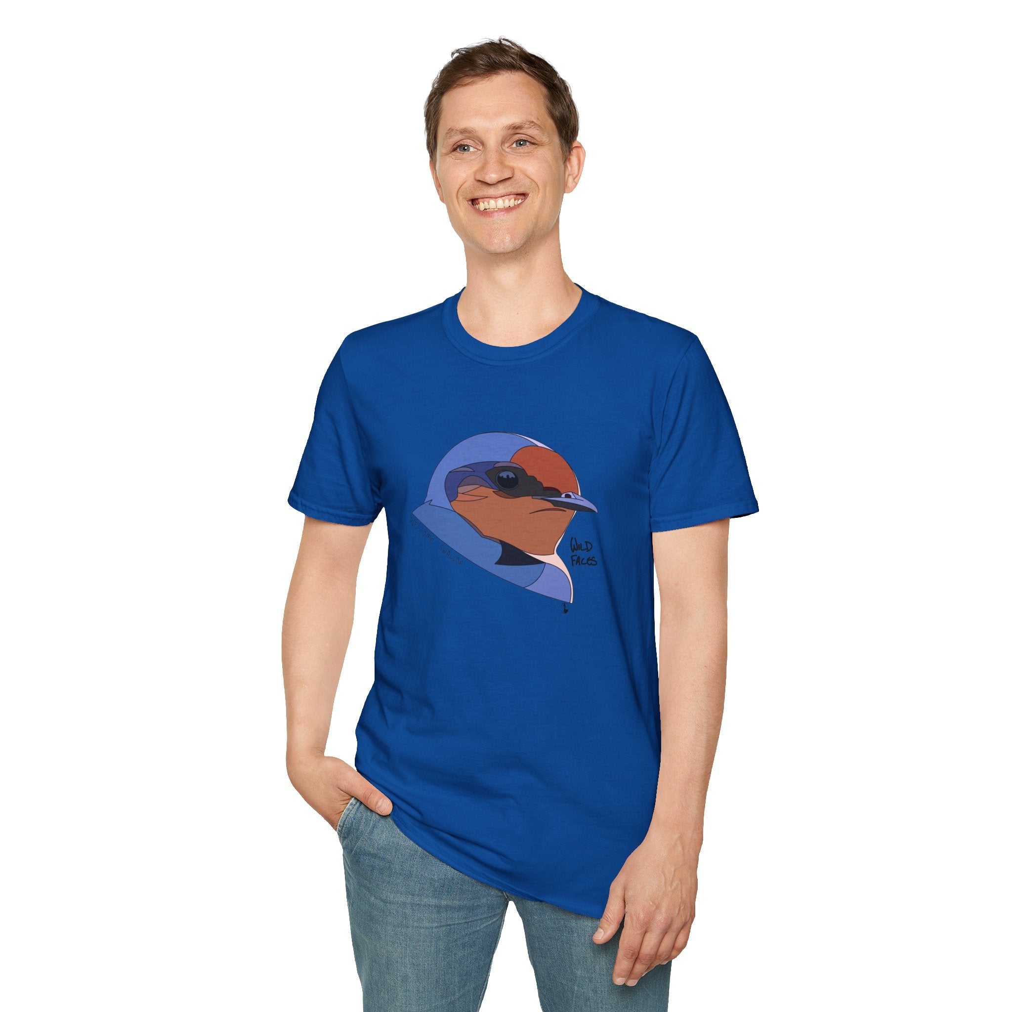 Welcome Swallow - Unisex Softstyle T-Shirt Printify
