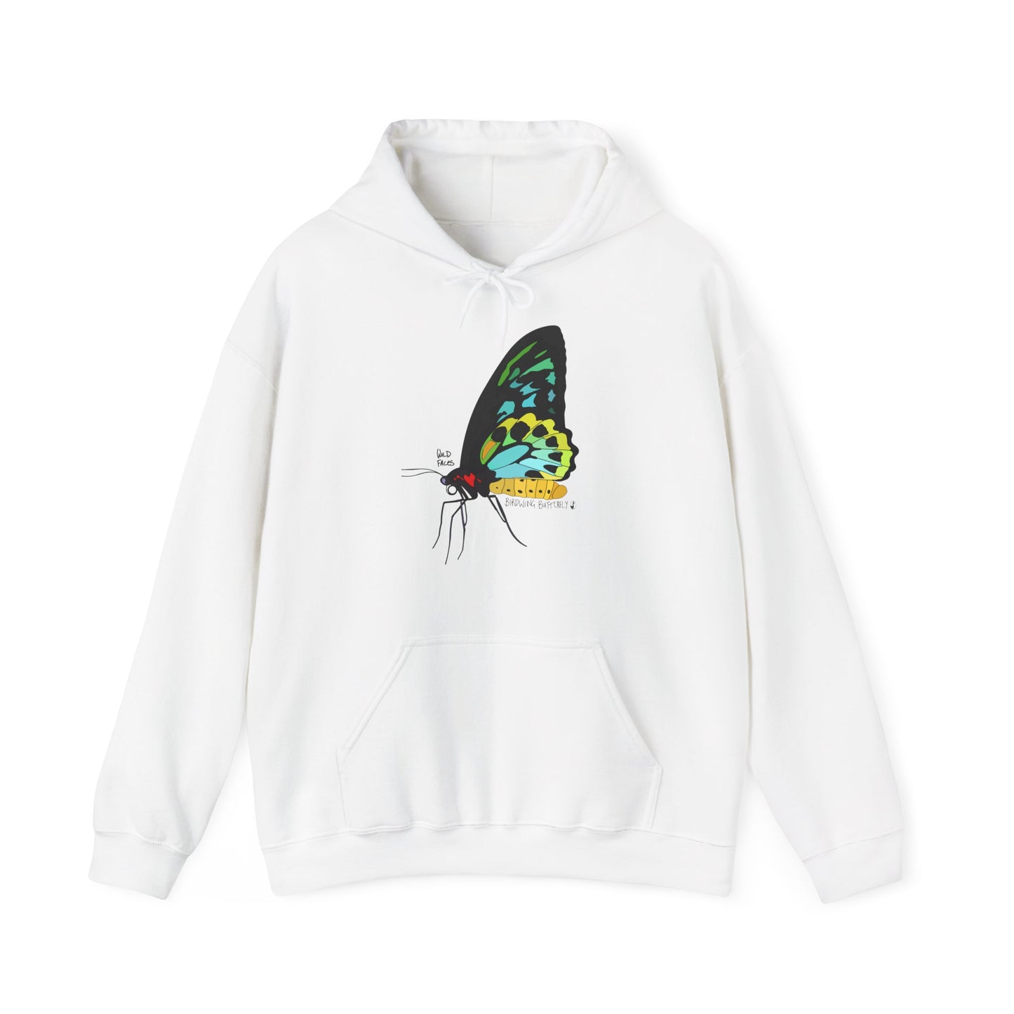 Birdwing Butterfly | Unisex Heavy Blend™ Hooded Sweatshirt