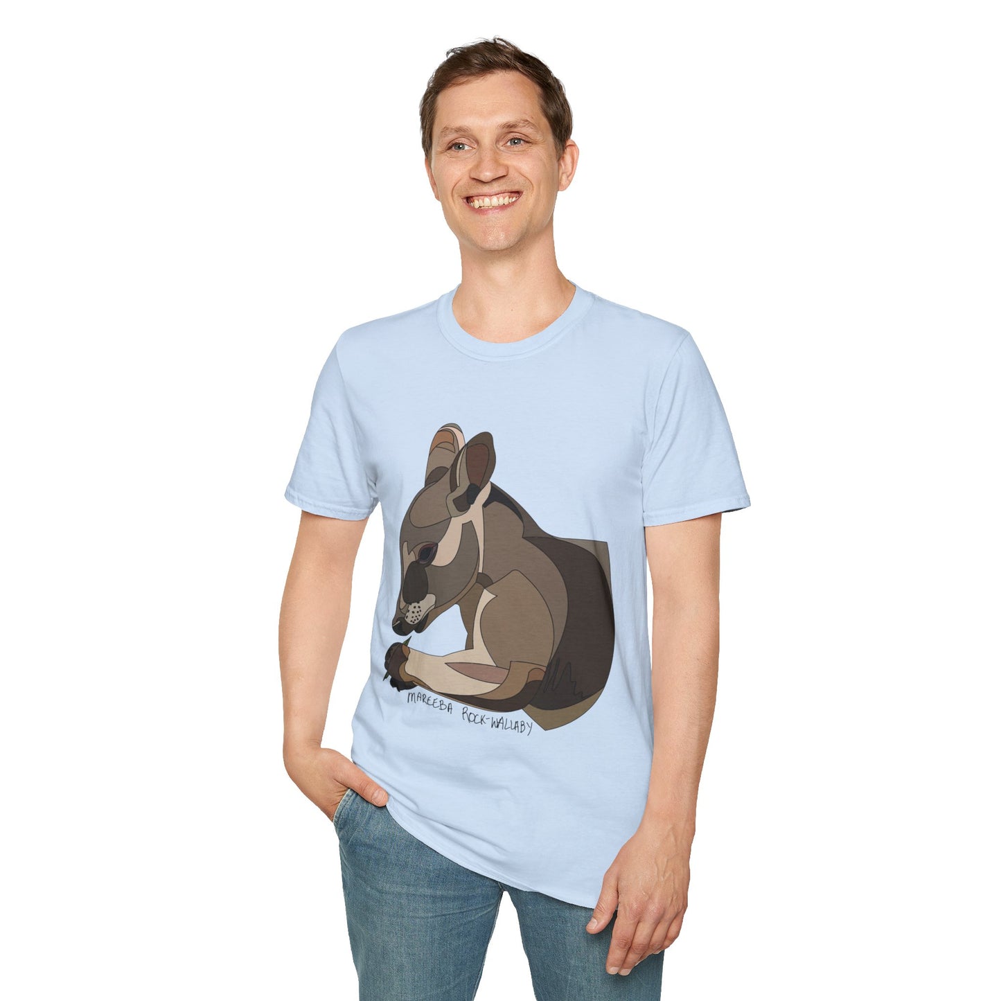 Mareeba Rock-wallaby - Unisex Softstyle T-Shirt