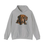 Dachshund (body) | Unisex Heavy Blend™ Hooded Sweatshirt