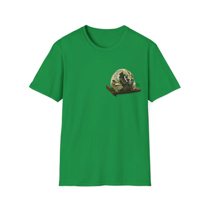 Green Ringtail Possum - Small Design - Unisex Softstyle T-Shirt