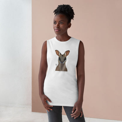 Agile Wallaby - Unisex Barnard Tank