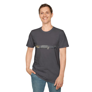 Saltwater Crocodile- Unisex Softstyle T-Shirt Printify